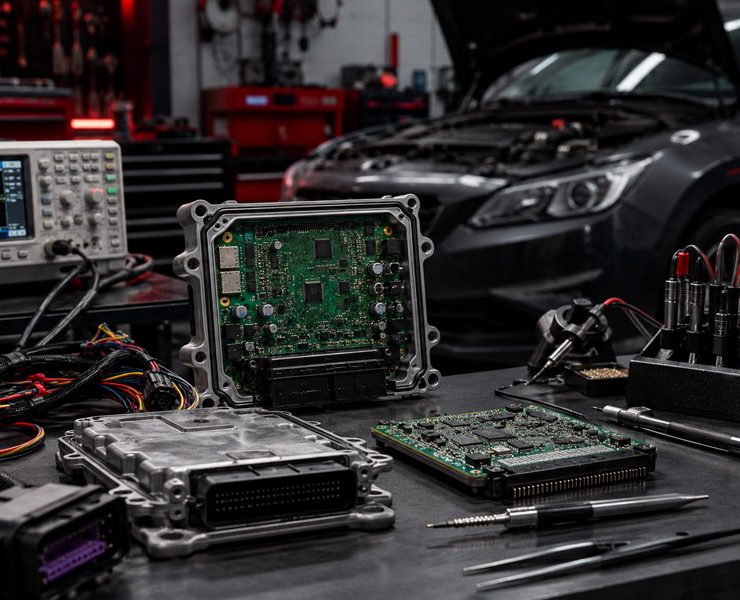 ES Oto Elektronik araç beyin tamiri ve ECU onarım işlemi