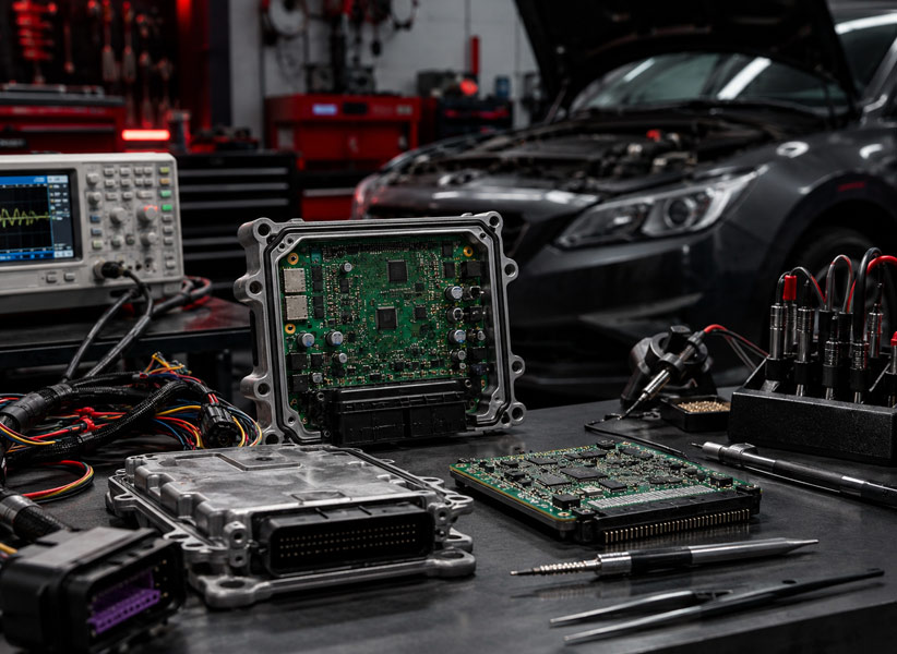 ES Oto Elektronik araç beyin tamiri ve ECU onarım işlemi